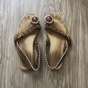 Miu Miu Jeweled Sandals